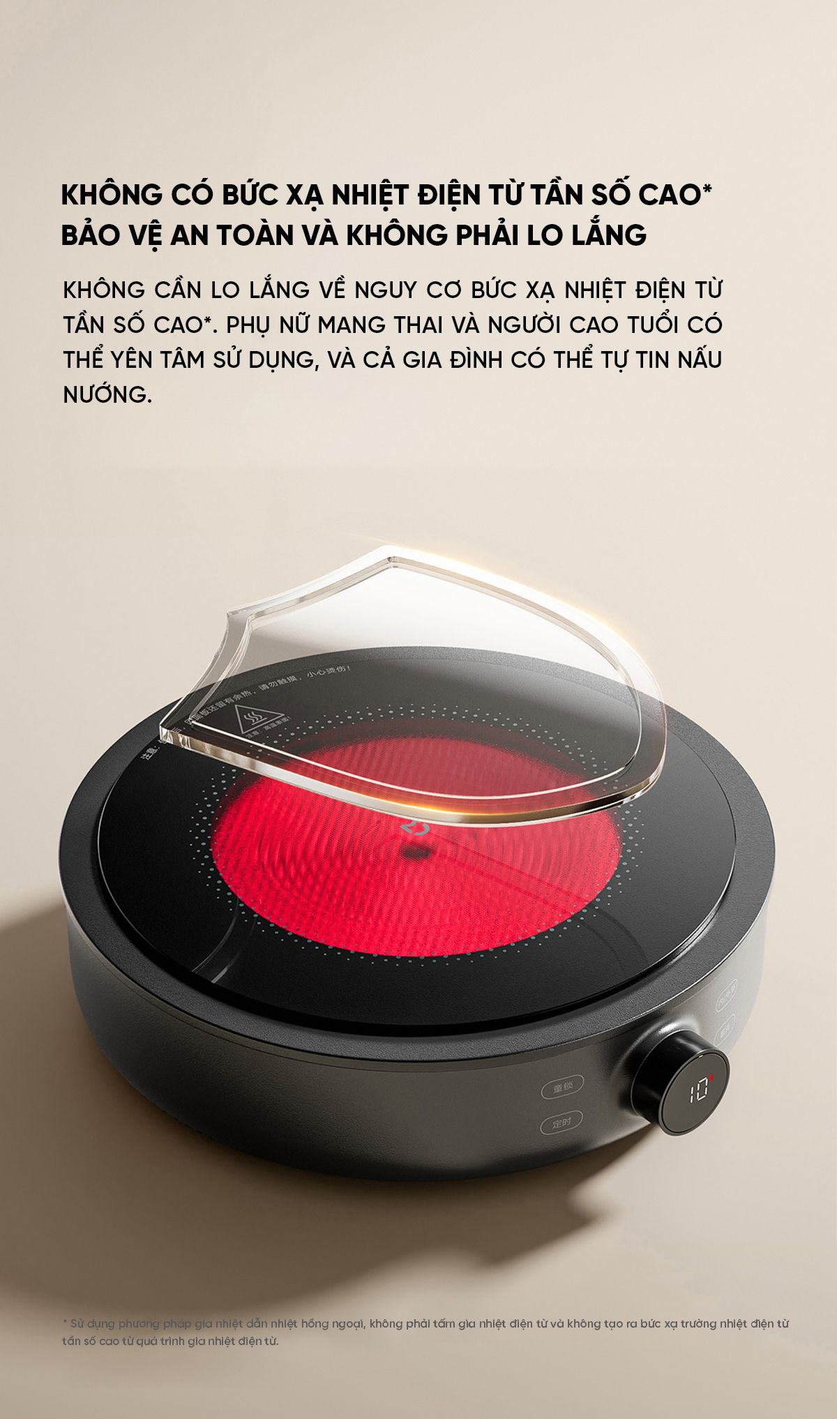 Bếp gốm điện hồng ngoại Xiaomi Mijia S1