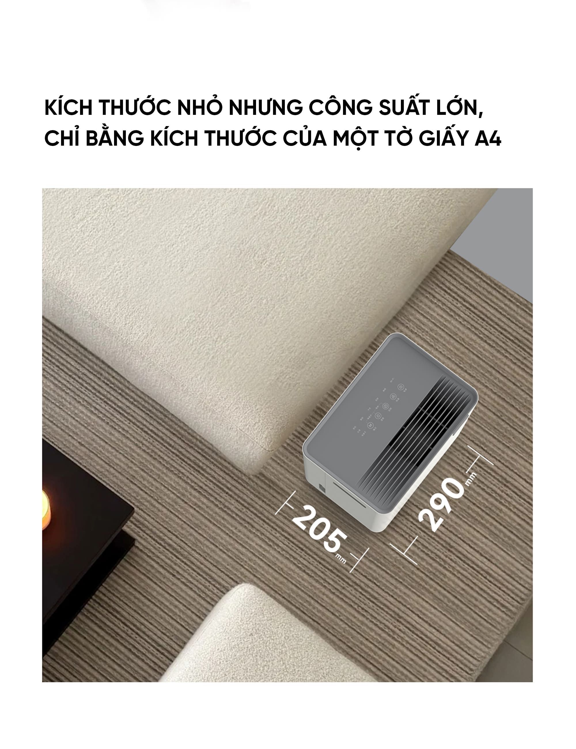 Máy hút ẩm thông minh Xiaomi VINO 20L | Giá tốt