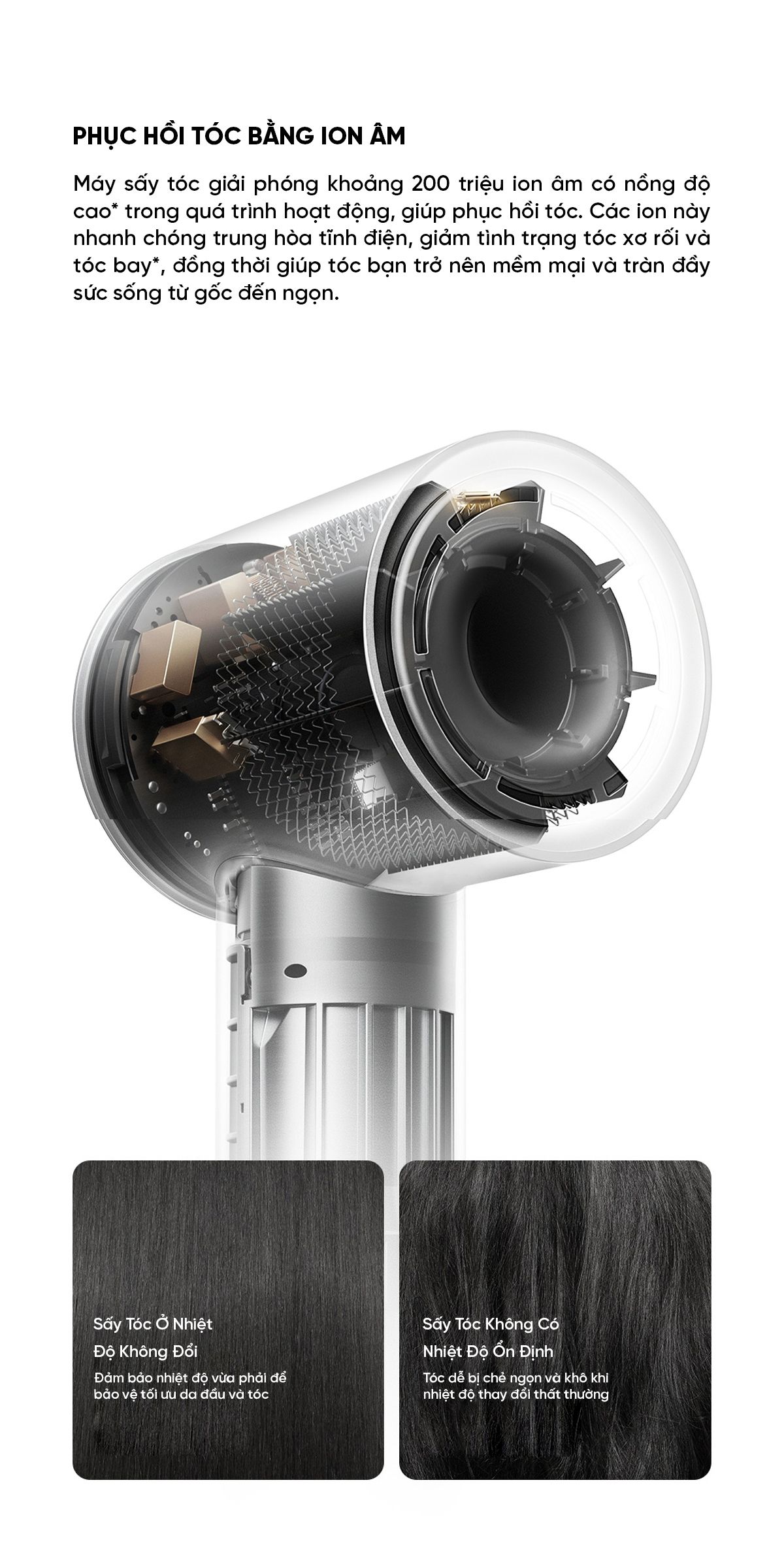 Máy sấy tóc tốc độ cao Mijia H501SE | Giá tốt