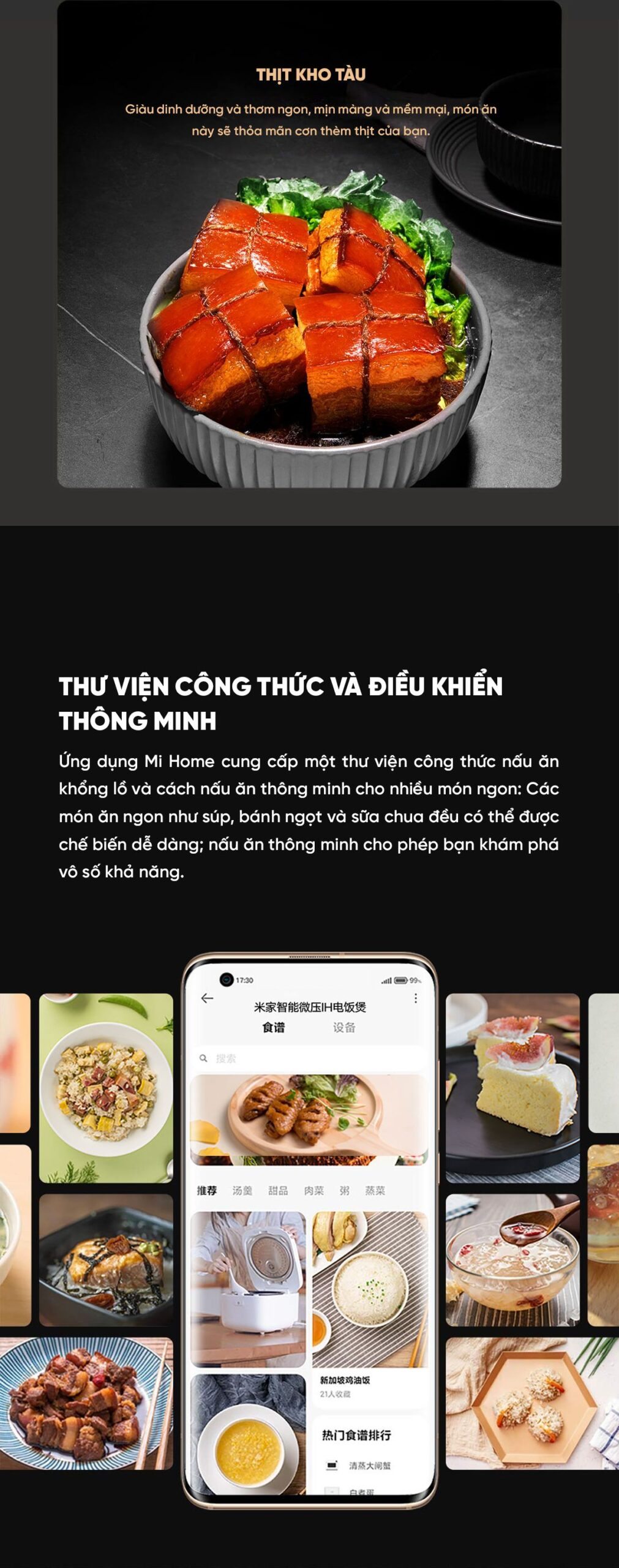 Nồi Cơm Điện Cao Tần Xiaomi Gen 3 Thông Minh 4L | Giá ưu đãi