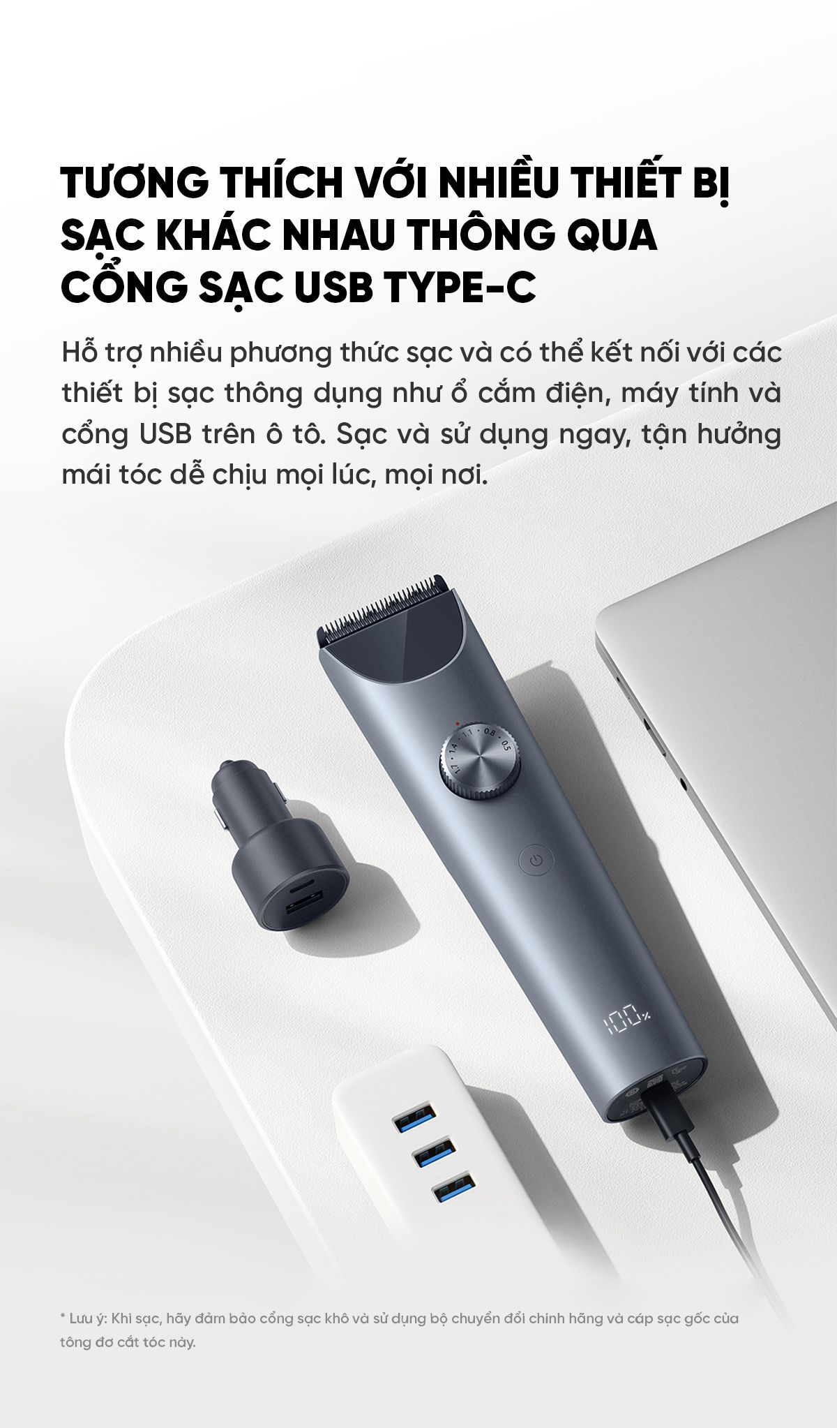 Tông đơ cắt tóc Xiaomi Mijia 2 MJGHHC2LF | Giá ưu đãi