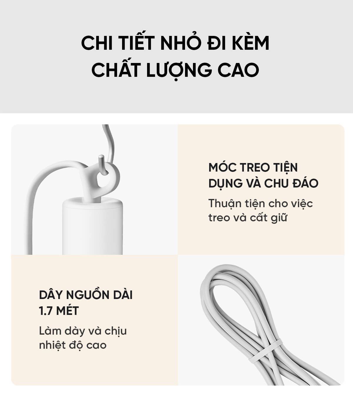 Máy sấy tóc cầm tay Mijia H101 | Giá ưu đãi