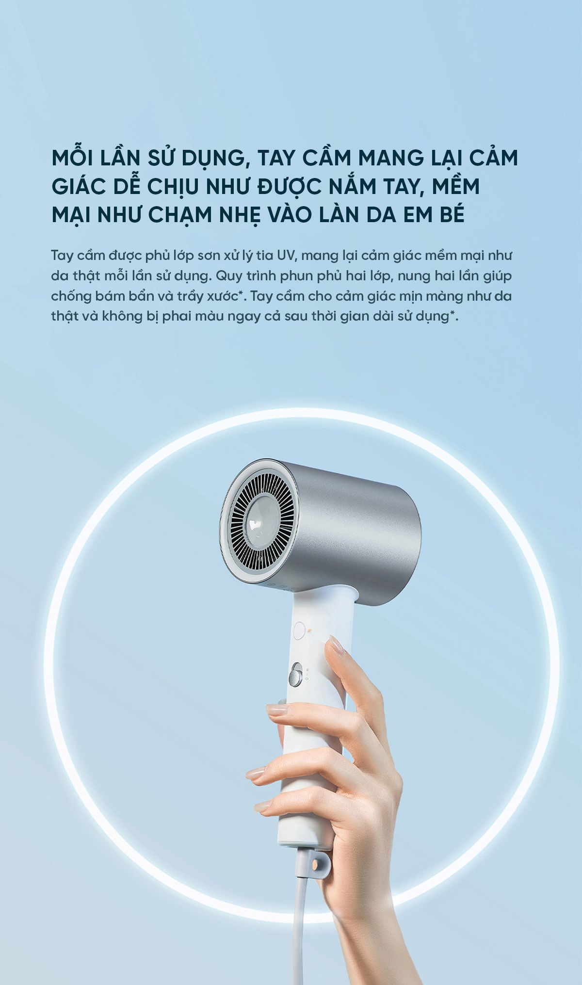 Máy sấy tóc ion nước Mijia H500 | Giá ưu đãi