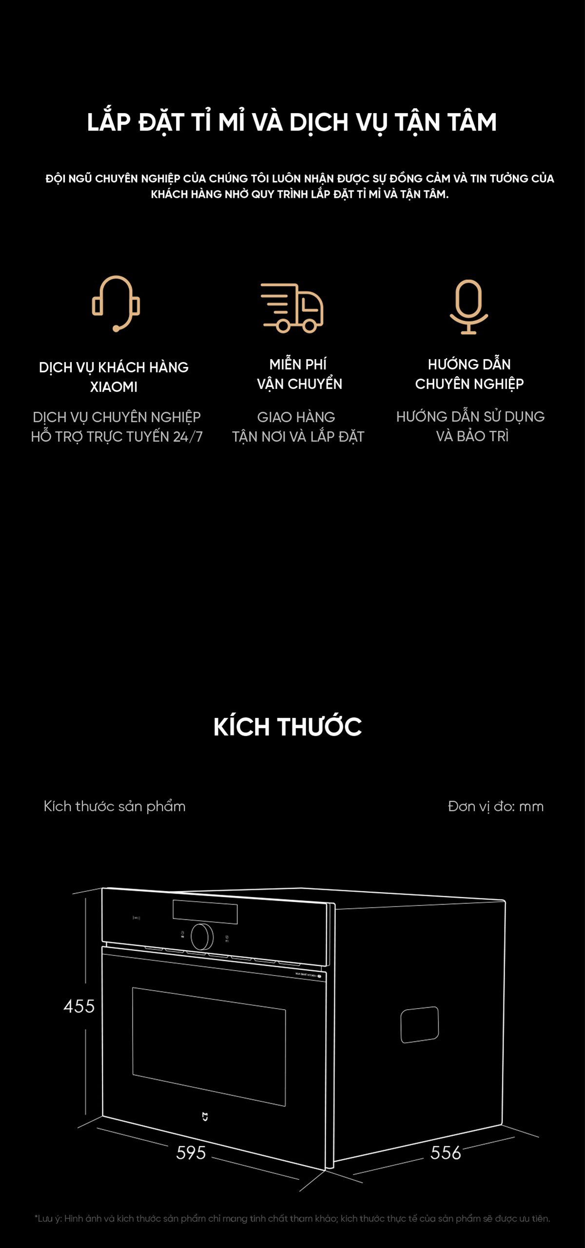 Máy hấp nướng Xiaomi Mijia P1 58L MQR02M – Tích hợp 80+ công thức nấu ăn thông minh