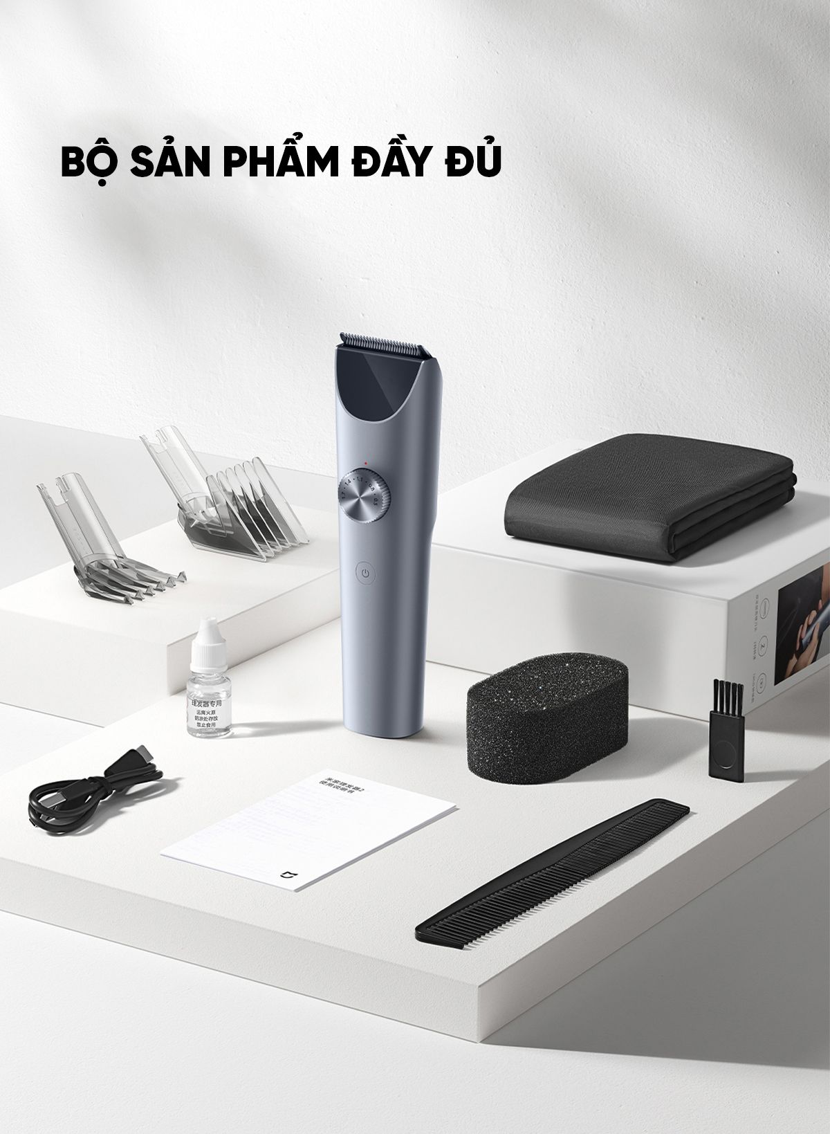 Tông đơ cắt tóc Xiaomi Mijia 2 MJGHHC2LF | Giá ưu đãi