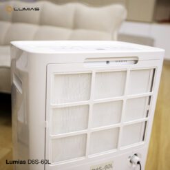 Máy hút ẩm kiêm lọc khí thông minh 60L Lumias D6S-60L (HEPA)