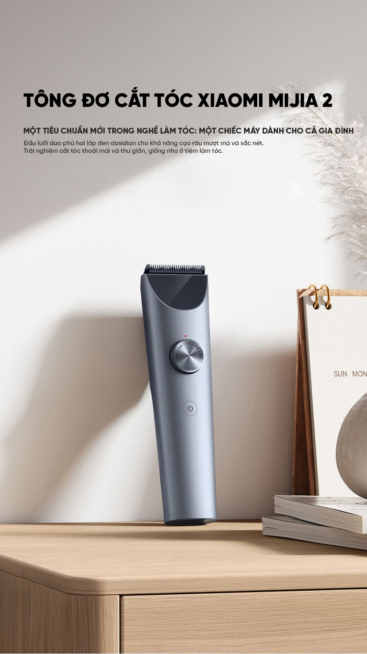 Tông đơ cắt tóc Xiaomi Mijia 2 MJGHHC2LF | Giá ưu đãi