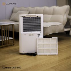 Máy hút ẩm kiêm lọc khí thông minh 60L Lumias D6S-60L (HEPA)