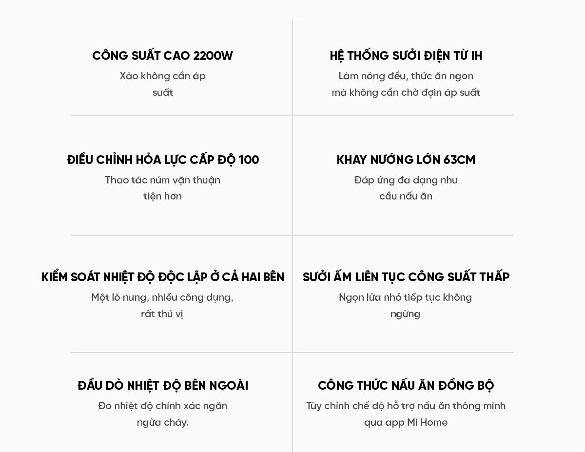 Bếp từ đôi kèm khay nướng Xiaomi Mijia | Giá tốt