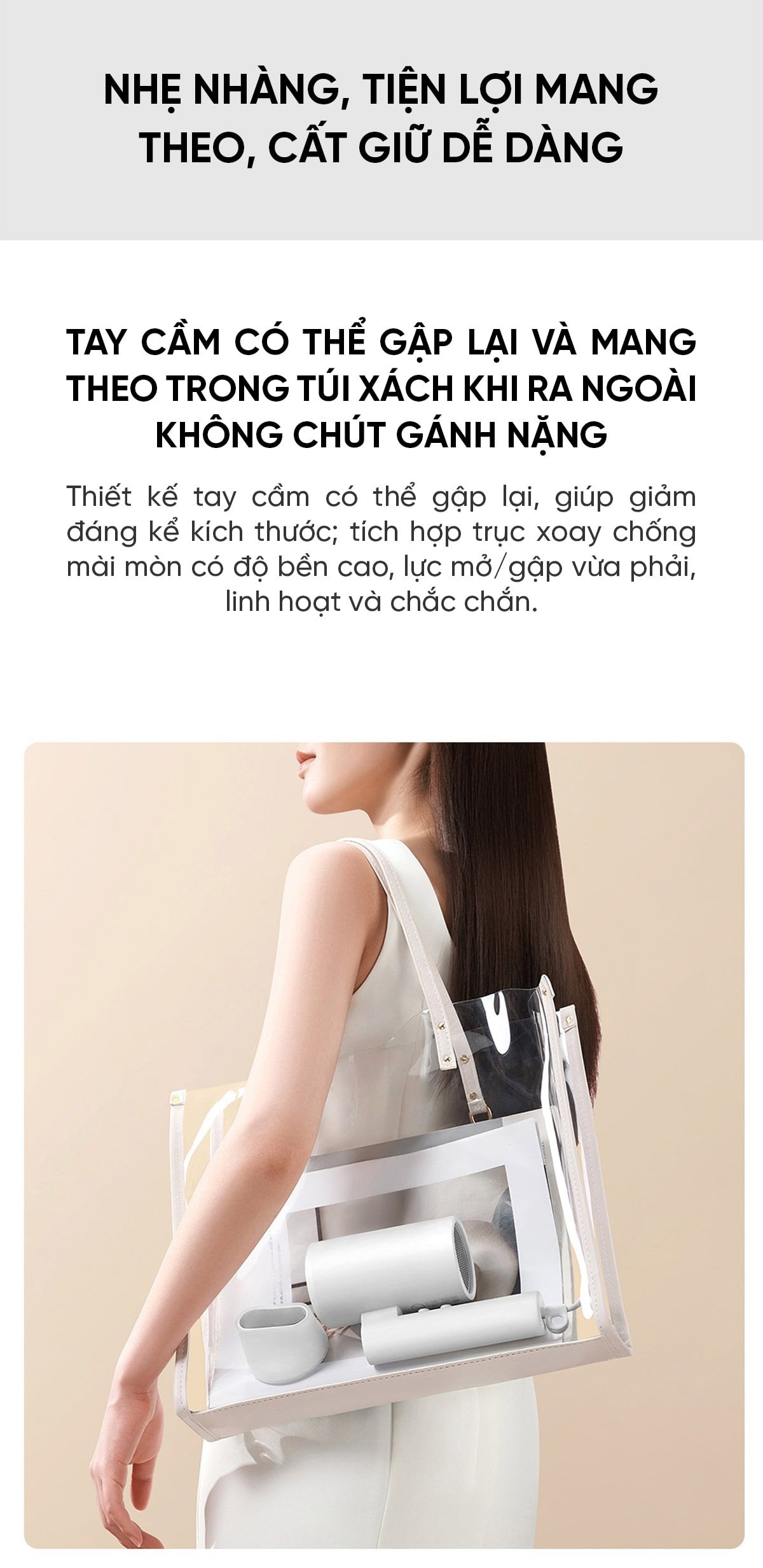 Máy sấy tóc cầm tay Mijia H101 | Giá ưu đãi
