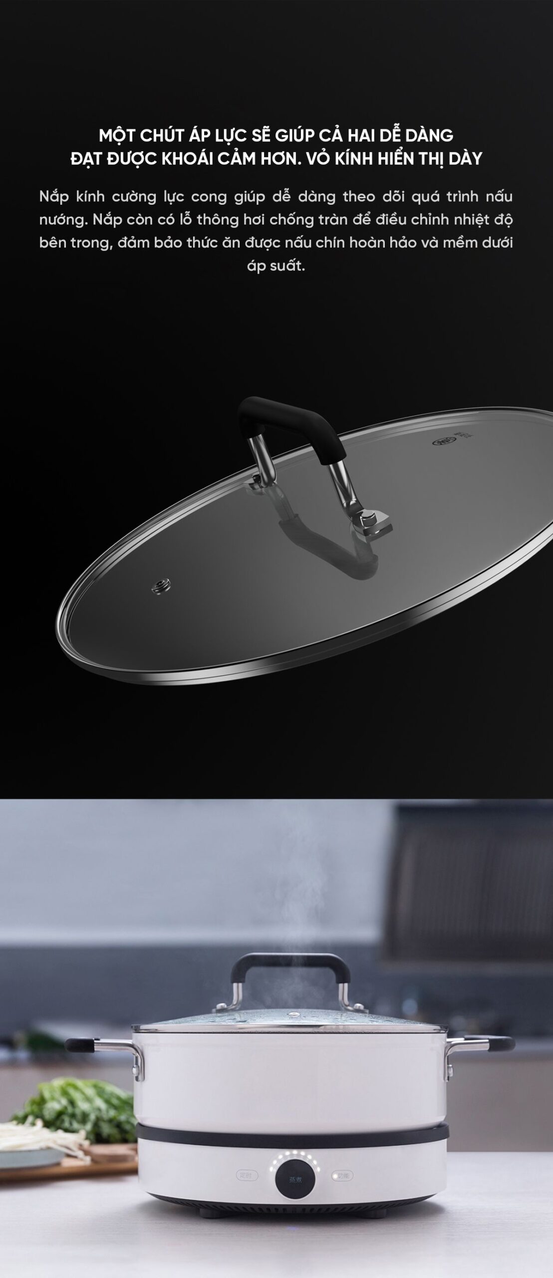 Nồi bếp từ Xiaomi GJT02CM | Giá ưu đãi