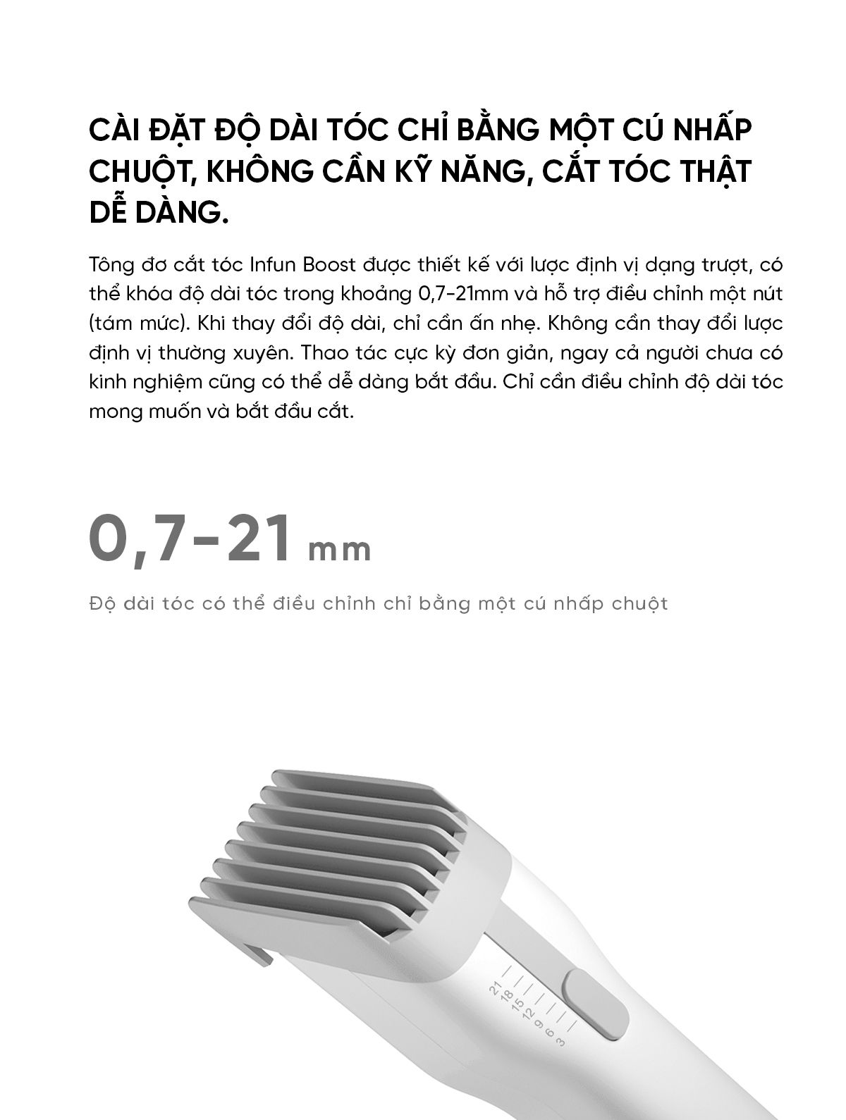 Tông Đơ Cắt Tóc Enchen Boost | Giá ưu đãi