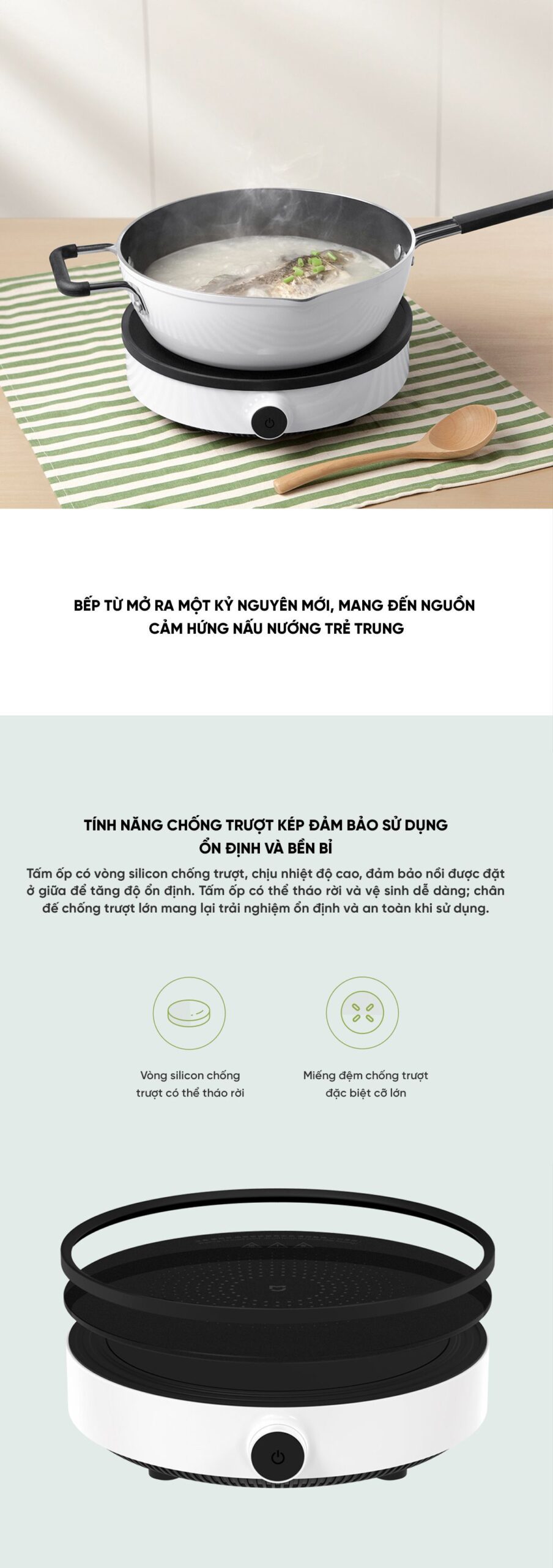 Bếp từ đơn Xiaomi Youth Lite DCL002CM | Giá ưu đãi