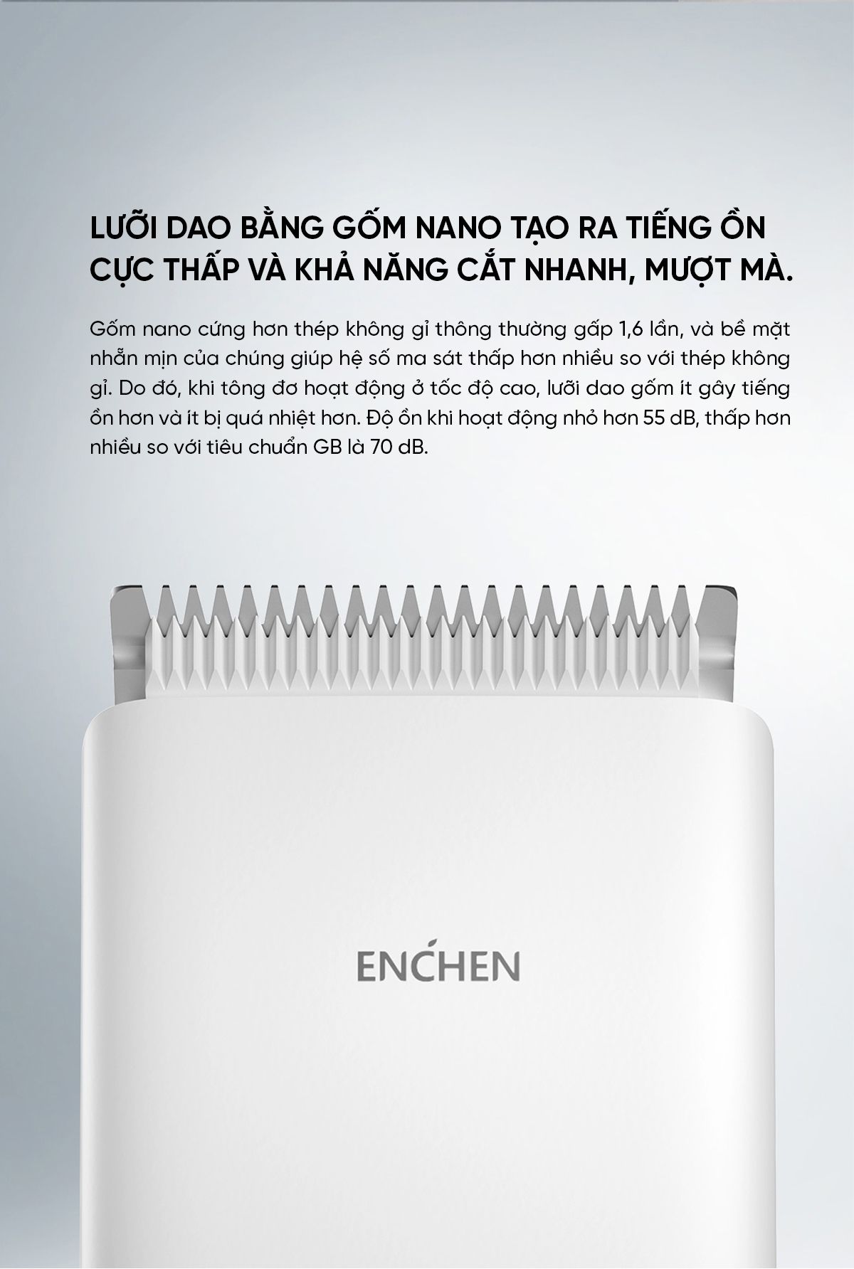 Tông Đơ Cắt Tóc Enchen Boost | Giá ưu đãi