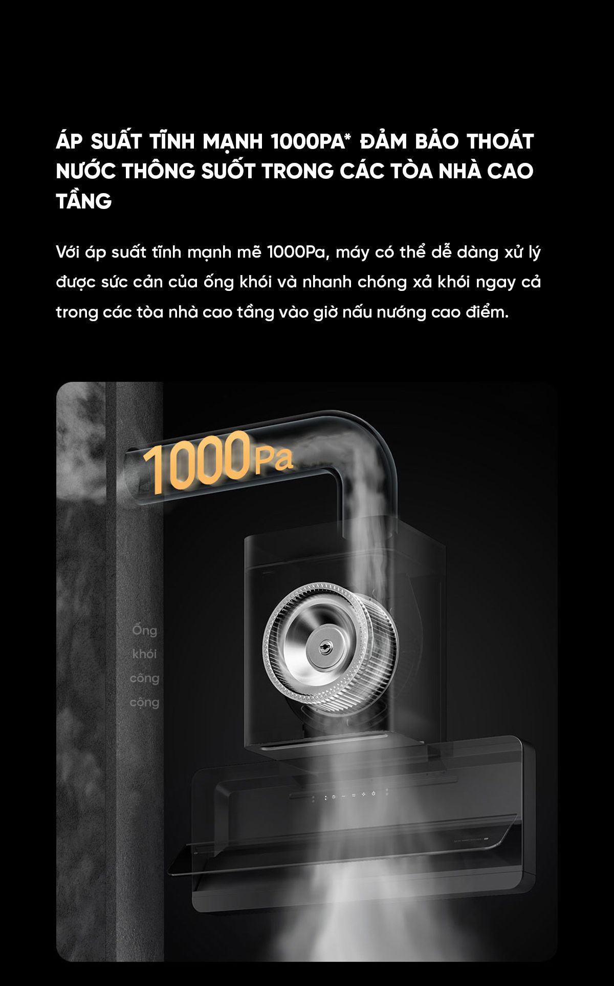 Máy hút mùi Xiaomi Mija cao cấp siêu mỏng S1 Model 2026 | Giá ưu đãi