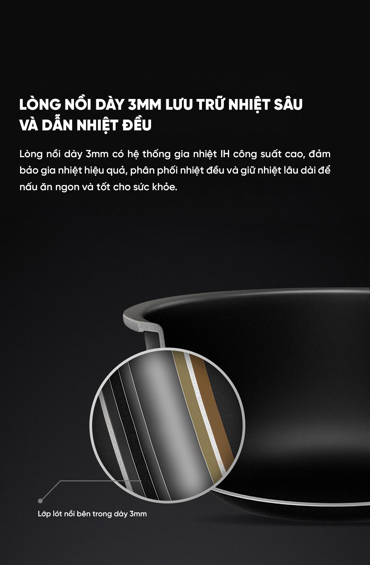Nồi Cơm Điện Cao Tần Xiaomi Gen 3 Thông Minh 4L | Giá ưu đãi