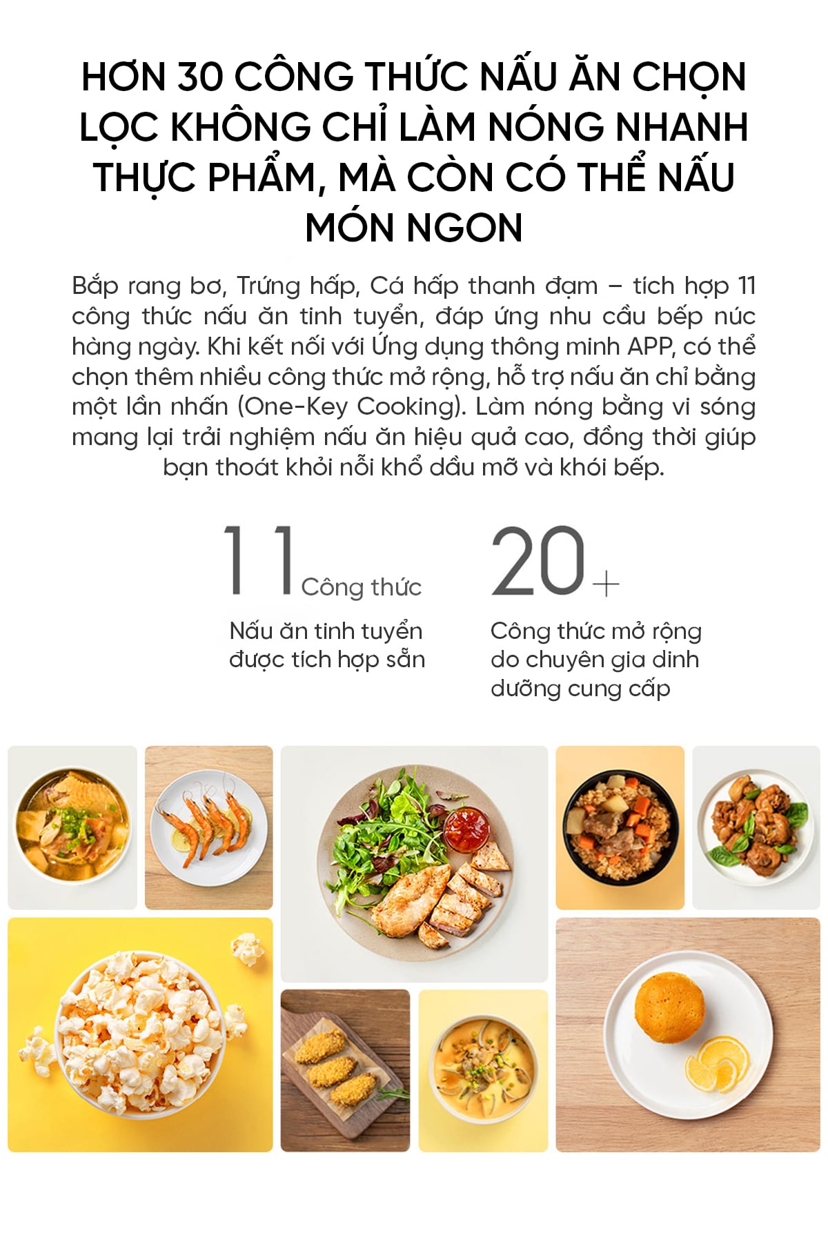Lò vi sóng Xiaomi Mija 20L Bản Smart Kết nối App Mihome