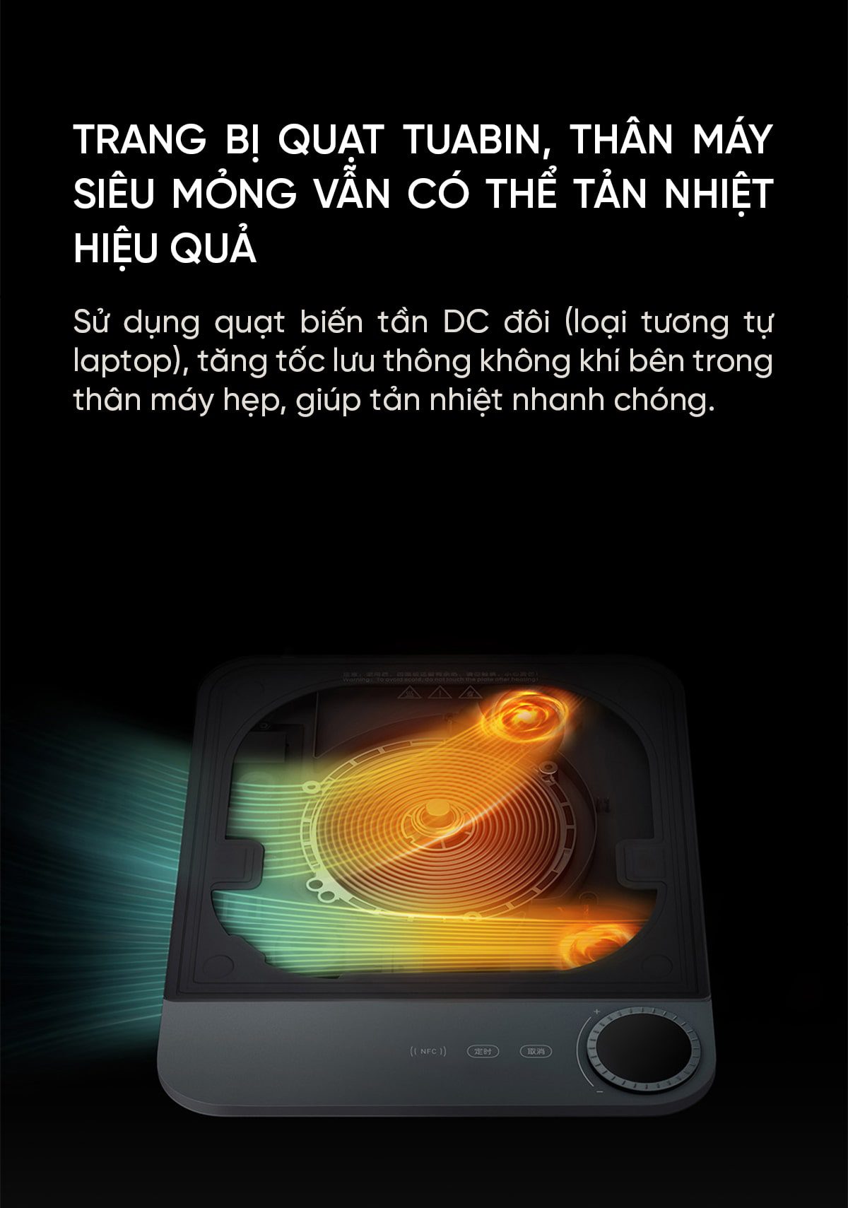 Bếp điện từ siêu mỏng thông minh Xiaomi Mijia MCL01M, MCL04M | Giá ưu đãi