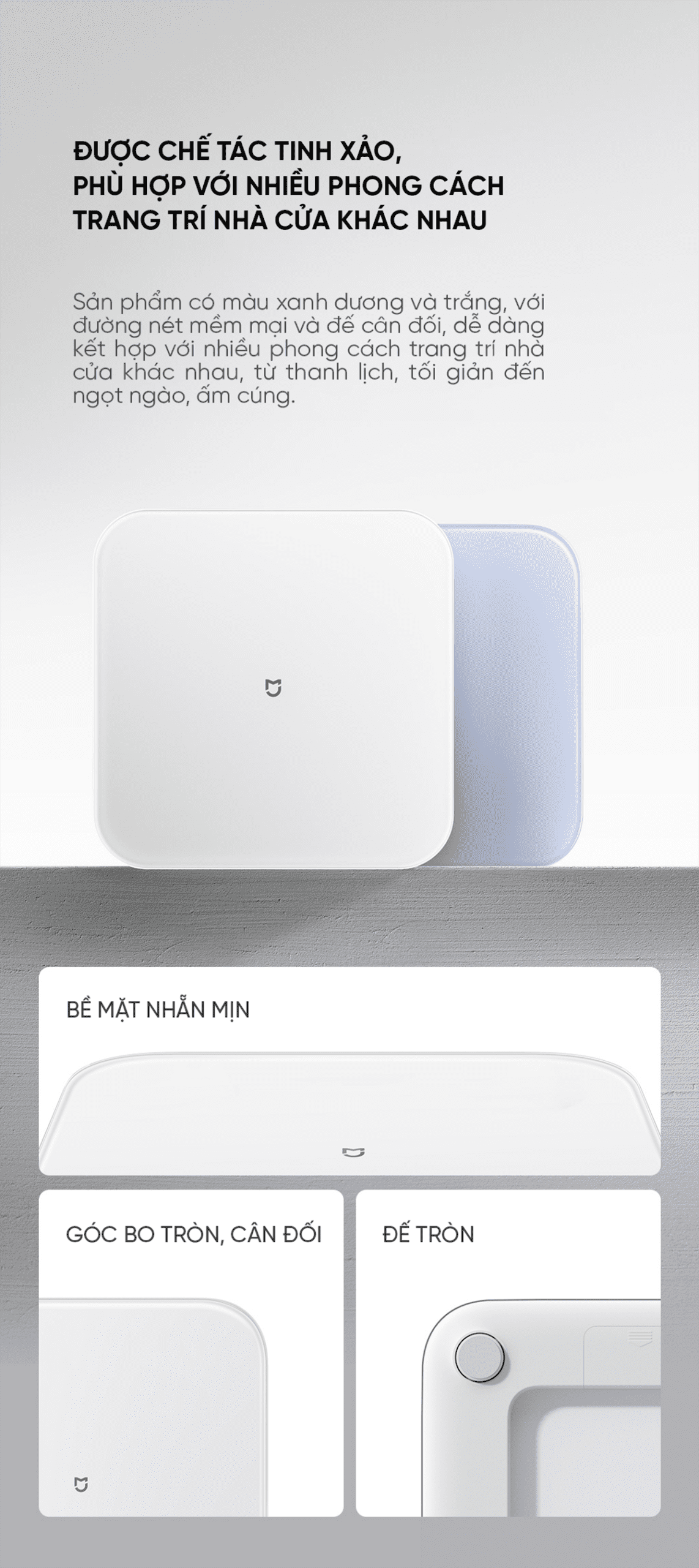 Cân sức khỏe thông minh Xiaomi Mijia S200 | Giá tốt