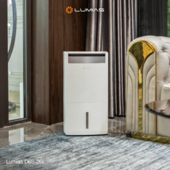 Máy hút ẩm kiêm lọc khí thông minh 30L Lumias D6S-30L (HEPA)