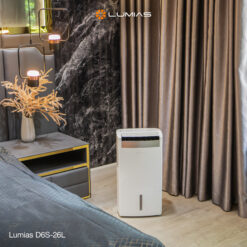 Máy hút ẩm kiêm lọc khí thông minh 30L Lumias D6S-30L (HEPA)