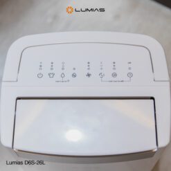 Máy hút ẩm kiêm lọc khí thông minh 30L Lumias D6S-30L (HEPA)