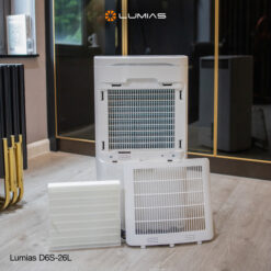 Máy hút ẩm kiêm lọc khí thông minh 30L Lumias D6S-30L (HEPA)