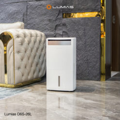 Máy hút ẩm kiêm lọc khí thông minh 30L Lumias D6S-30L (HEPA)