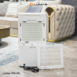 Máy hút ẩm kiêm lọc khí thông minh 30L Lumias D6S-30L (HEPA)