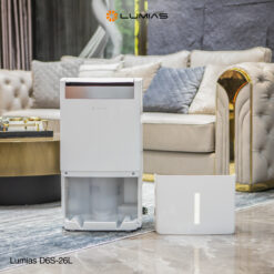 Máy hút ẩm kiêm lọc khí thông minh 30L Lumias D6S-30L (HEPA)