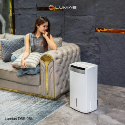 Máy hút ẩm kiêm lọc khí thông minh 30L Lumias D6S-30L (HEPA)