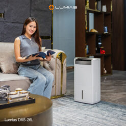 Máy hút ẩm kiêm lọc khí thông minh 30L Lumias D6S-30L (HEPA)