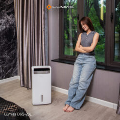 Máy hút ẩm kiêm lọc khí thông minh 30L Lumias D6S-30L (HEPA)