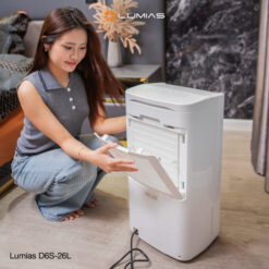 Máy hút ẩm kiêm lọc khí thông minh 30L Lumias D6S-30L (HEPA)