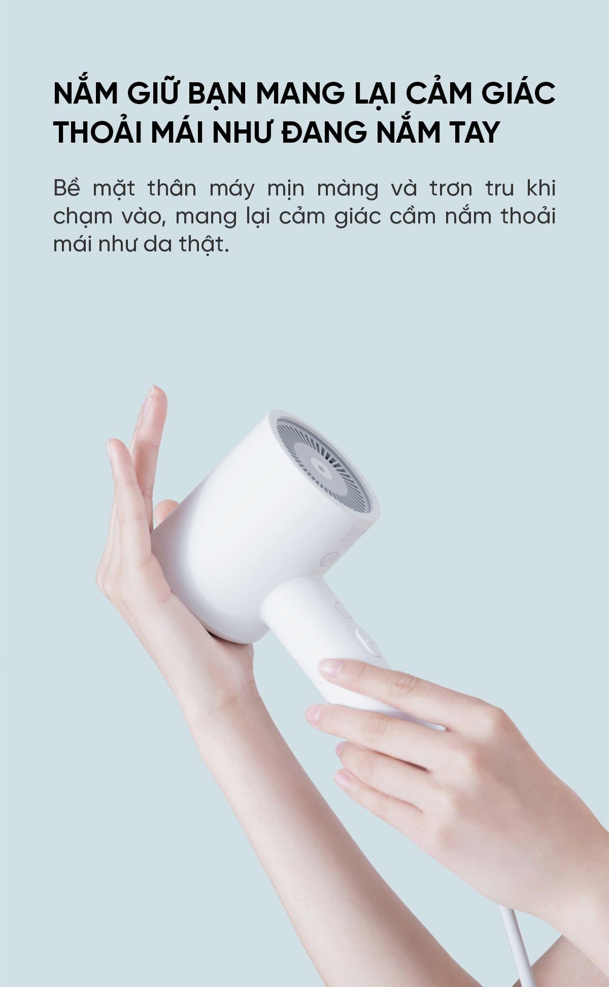 Máy sấy tóc Mijia ion âm nhanh khô H300 | Giá ưu đãi