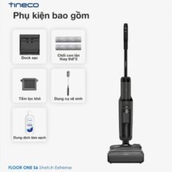 Tineco S6 Stretch Extreme gập nghiêng 180°
