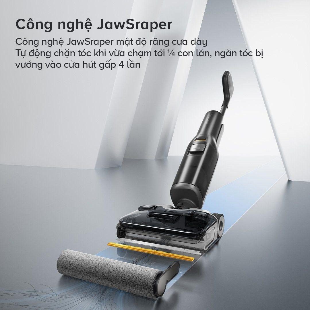 Roborock F25 ACE gập nghiêng 180°