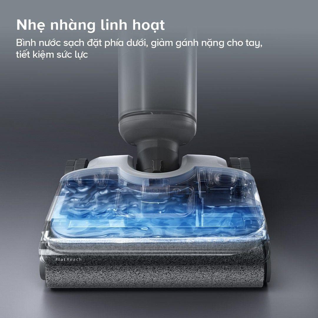 Roborock F25 gập nghiêng 180°