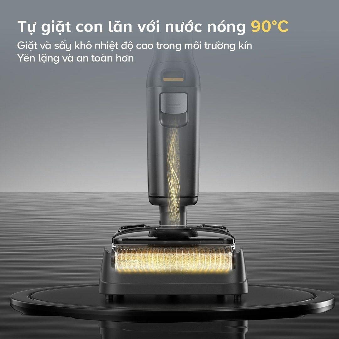Roborock F25 ACE gập nghiêng 180°