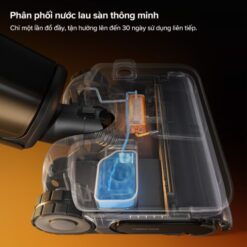 Roborock F25 Ultra gập nghiêng 180°