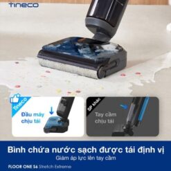 Tineco S6 Stretch Extreme gập nghiêng 180°