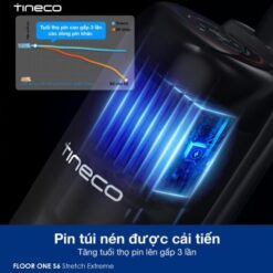Tineco S6 Stretch Extreme gập nghiêng 180°