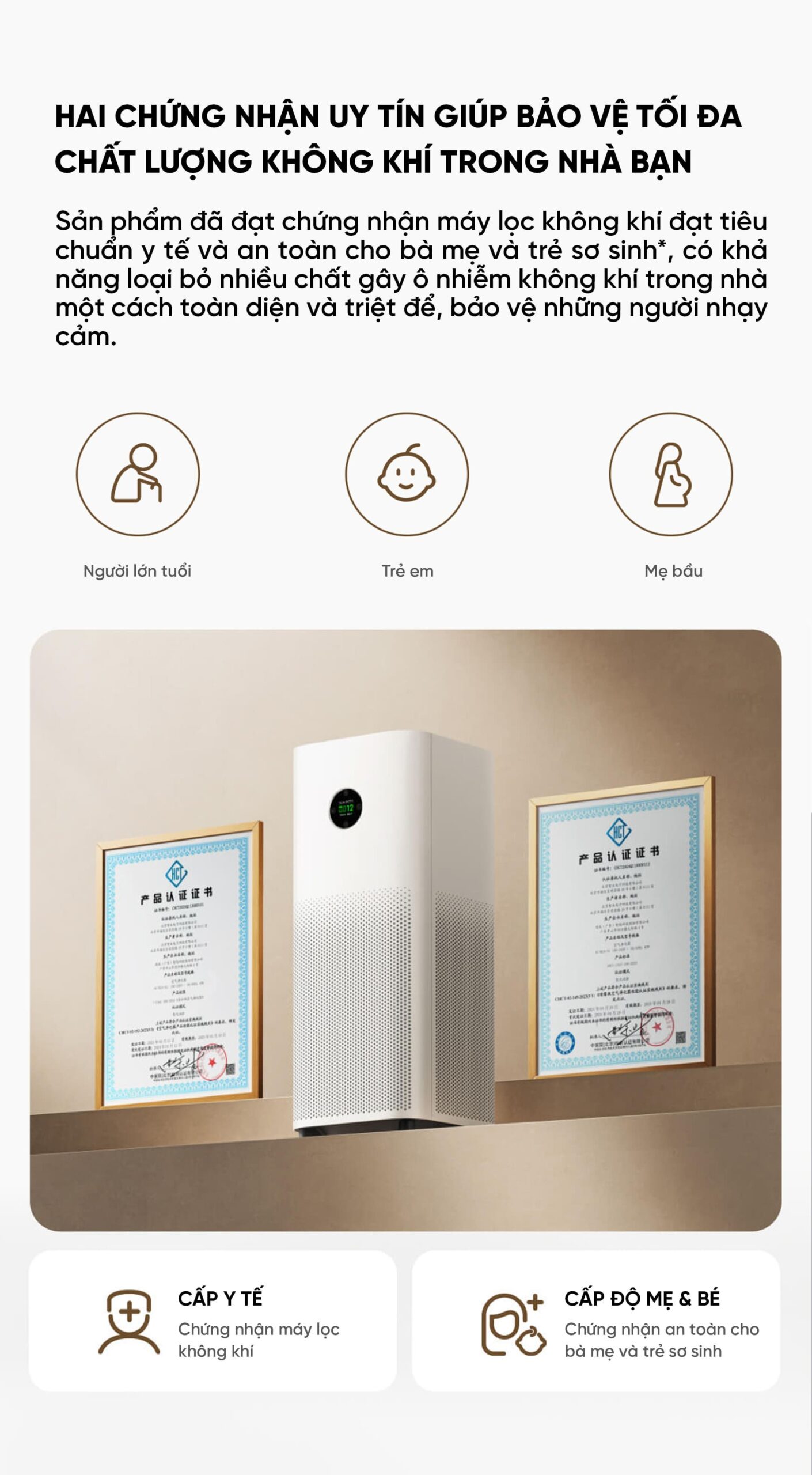 Máy lọc không khí Xiaomi Mijia 5S
