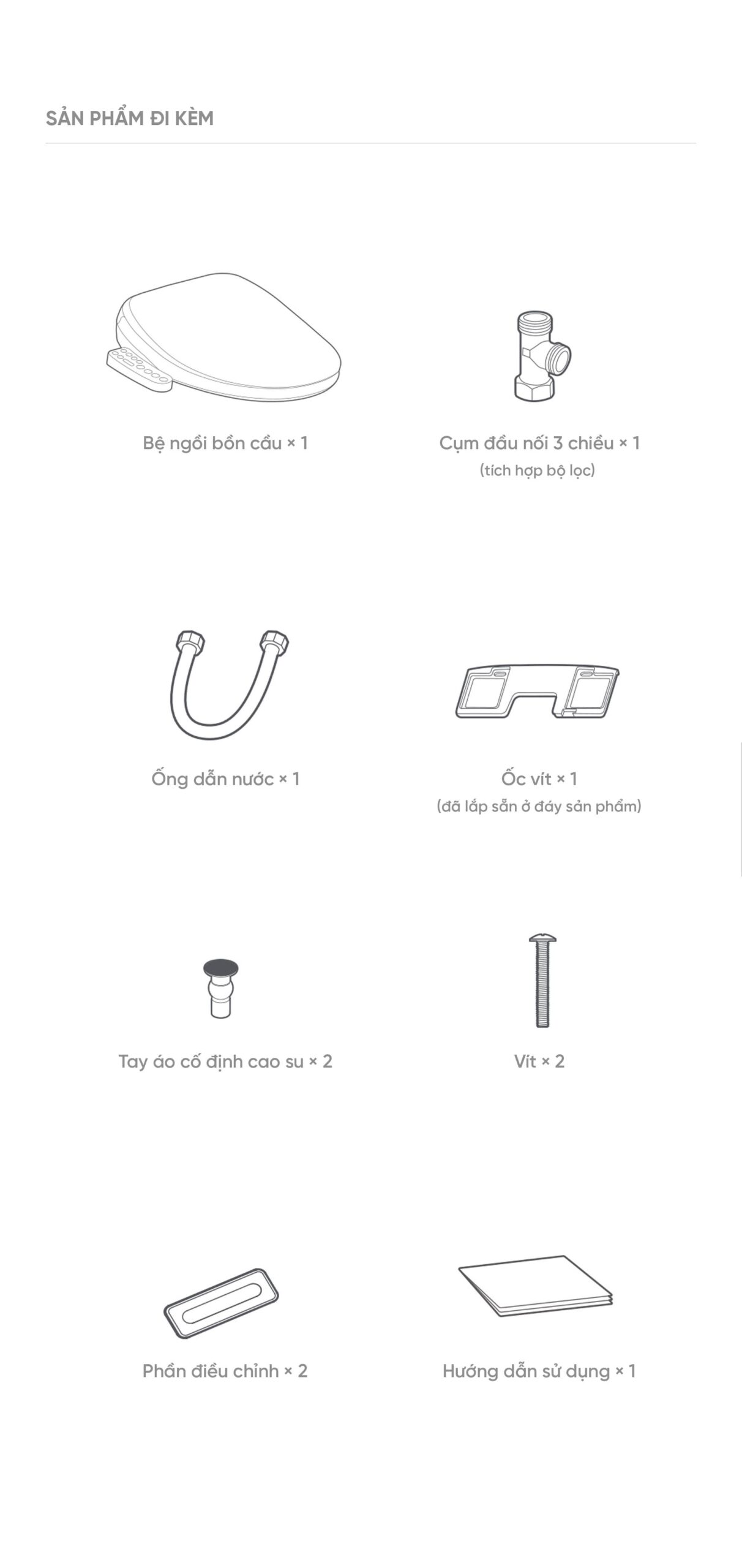 Bệ ngồi bồn cầu thông minh Xiaomi 2