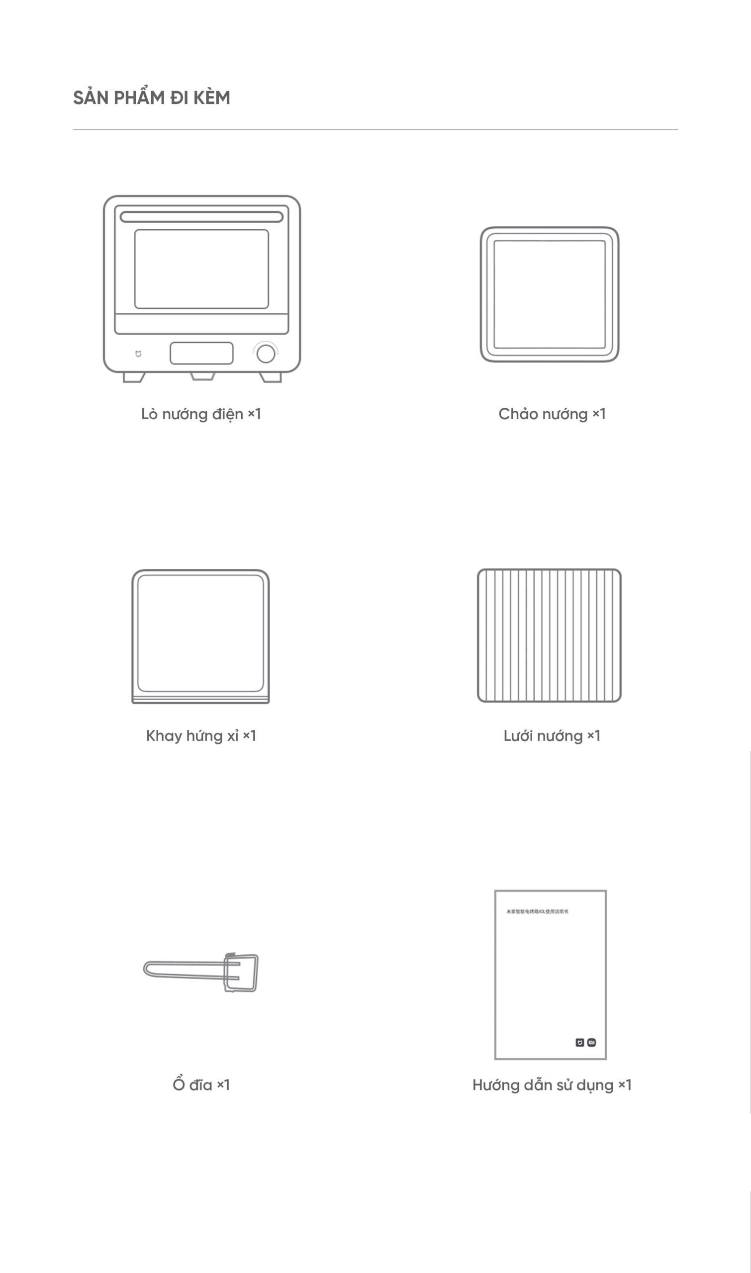 Lò nướng điện Xiaomi Mijia MKX05M 40L