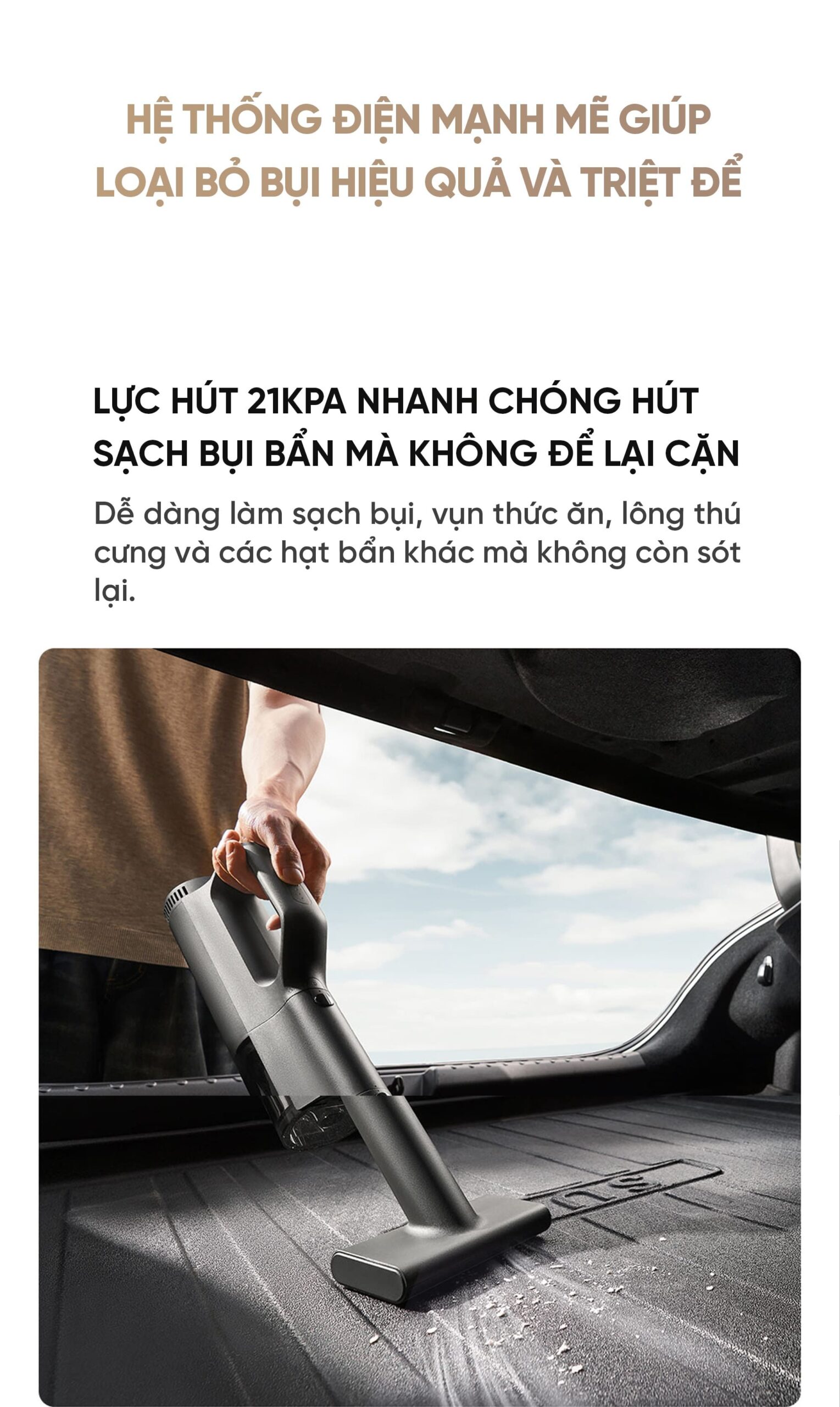 Máy hút bụi ô tô Mijia