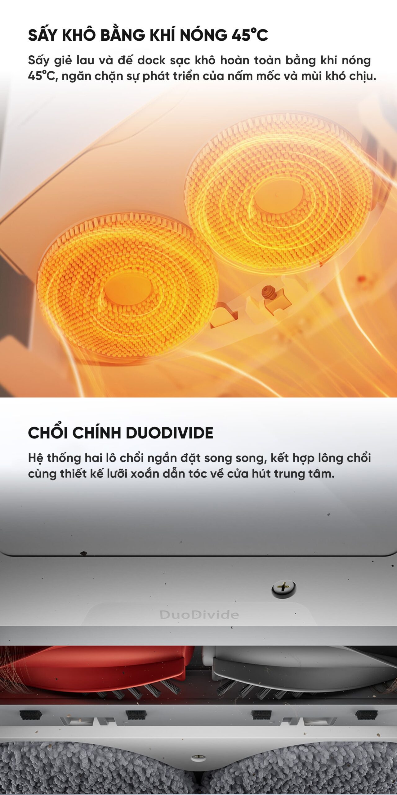 Robot hút bụi Roborock Qrevo C Pro