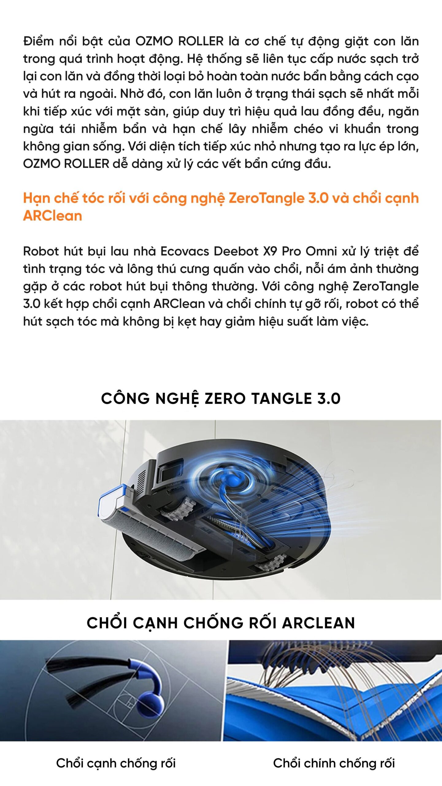 Robot hút bụi lau nhà Ecovacs Deebot X9 Pro Omni – Bản Quốc Tế