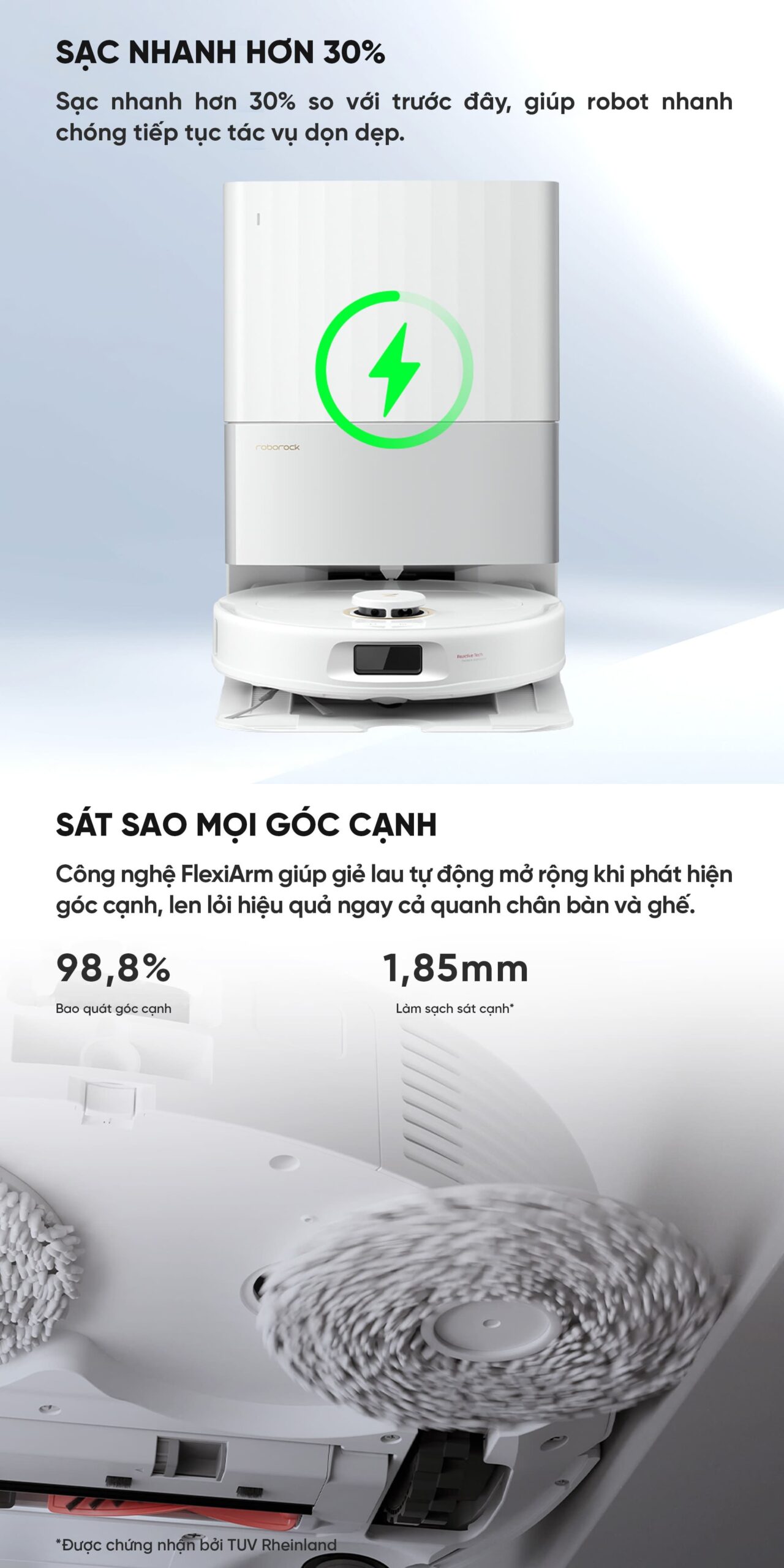 Robot hút bụi Roborock Qrevo C Pro
