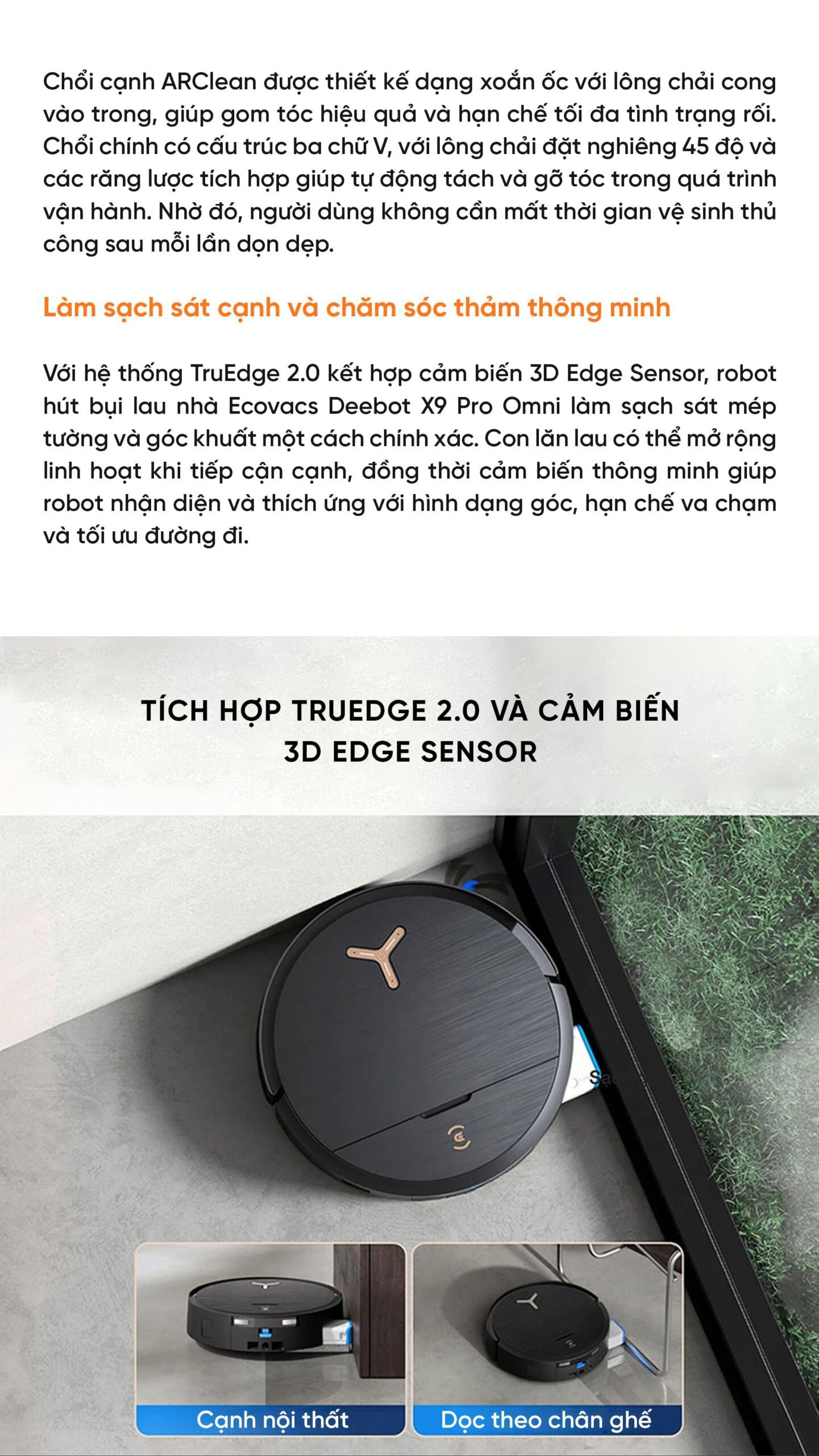 Robot hút bụi lau nhà Ecovacs Deebot X9 Pro Omni – Bản Quốc Tế